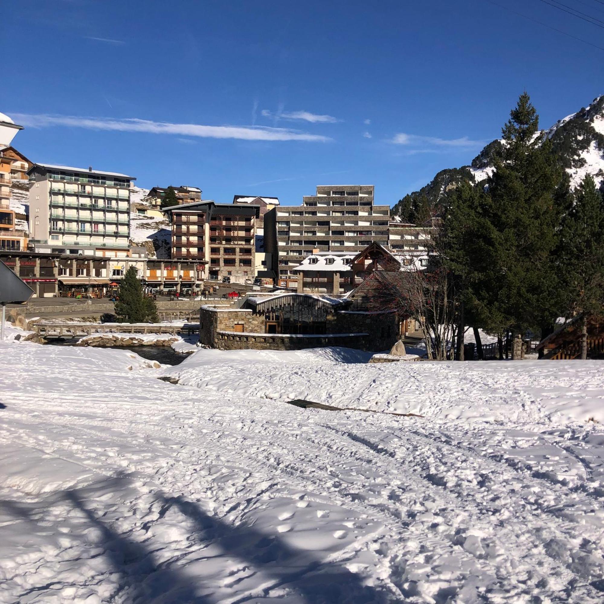 Duplex 8 Couchages, Au Pied Des Pistes De La Mongie Exterior foto